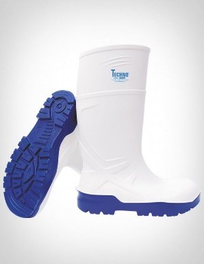 TECHNO BOOTS Poliüretan PU Ayak Koruyucu Çizme O4-KORUMASIZ SRC CI