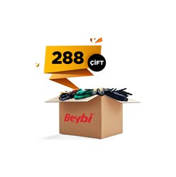 BEYBİ KN2 PAMUK NİTRİL GÜVENLİK ELDİVENİ- GENEL KULLANIM AMAÇLI KORUYUCU ELDİVEN