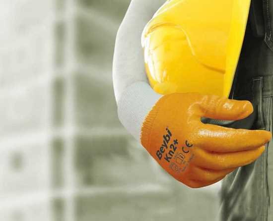 BEYBİ KN2+ PAMUK NİTRİL GÜVENLİK ELDİVENİ- GENEL KULLANIM AMAÇLI KORUYUCU ELDİVEN