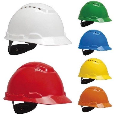3M H700 NVI GÜVENLİK KASKI- HAVALANDIRMALI BARET