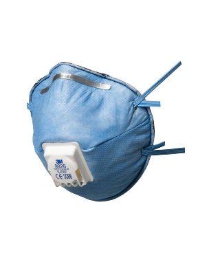3M9926- SOLUNUM KORUYUCUFFP2 VENTİLLİ DÜŞÜK KONS. ASİT GAZ VE TOZ MASK.