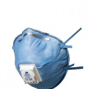 3M9926- SOLUNUM KORUYUCUFFP2 VENTİLLİ DÜŞÜK KONS. ASİT GAZ VE TOZ MASK.