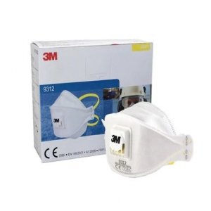 3M9312- SOLUNUM KORUYUCUFFP1 VENTİLLİ TOZ MASKESİ