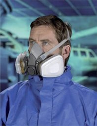 3M6300- SOLUNUM KORUYUCUBÜYÜK BOY YARIM YÜZ MASKESİ