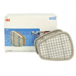 3M6051- SOLUNUM KORUYUCU FİLTREA1 ORGANİK GAZ, BUHAR, BOYA FİLTRESİ